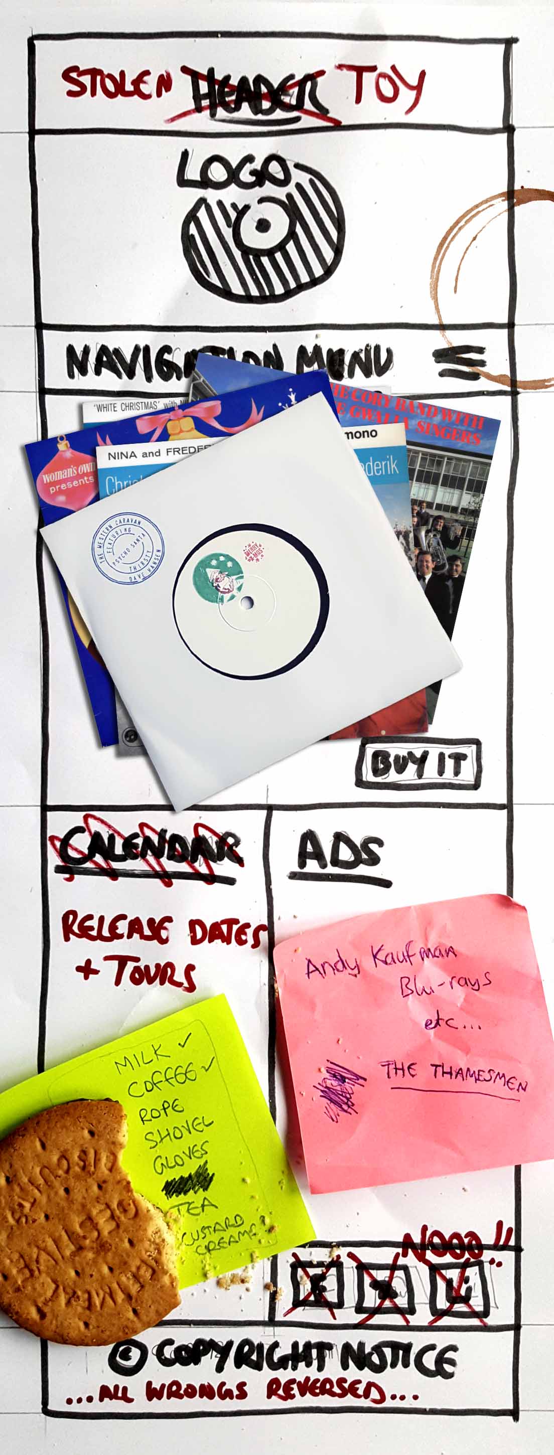 The Stolen Toy Website